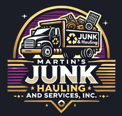 The logo for junk hauling and services, inc